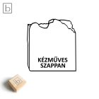 KÉZMŰVES SZAPPAN - Egyszerű szappanpecsét