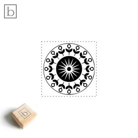 Mandala 1 - Egyszerű szappanpecsét