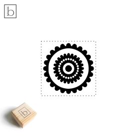 Mandala 2 - Egyszerű szappanpecsét