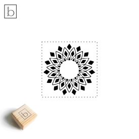 Mandala 3 - Egyszerű szappanpecsét