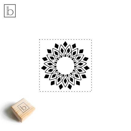 Mandala 3 - Egyszerű szappanpecsét