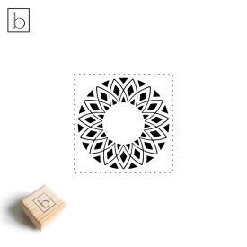 Mandala 4 - Egyszerű szappanpecsét