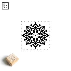 Mandala 7 - Egyszerű szappanpecsét