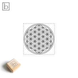 Mandala 9 - Egyszerű szappanpecsét