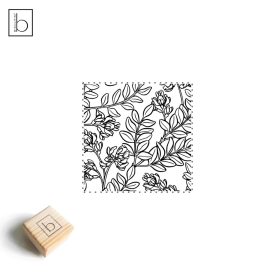 Virágok és levelek - Egyszerű szappanpecsét