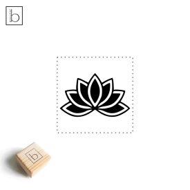 Lótusz ikon szappanpecsét