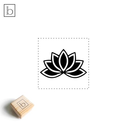 Lótusz ikon szappanpecsét