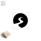 Út ikon szappanpecsét