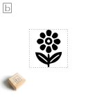 Virágszál 1 ikon szappanpecsét