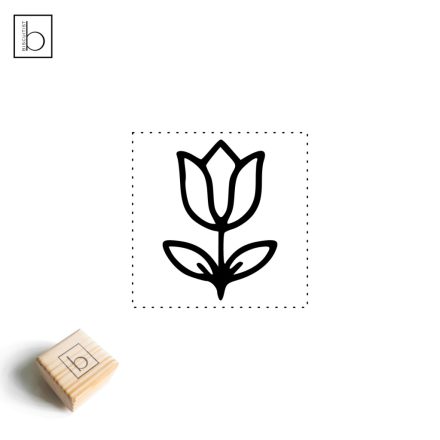 Virágszál 2 ikon szappanpecsét