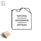 Saját felirat hármas felosztásban - Személyre szabható szappanpecsét