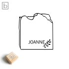 Saját felirat levéllel - Személyre szabható szappanpecsét