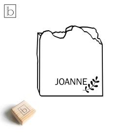   Saját felirat levéllel - Személyre szabható szappanpecsét